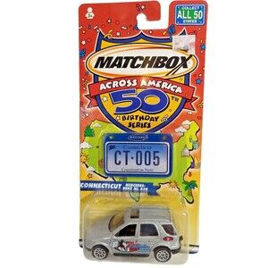 Matchbox Across America Mercedes Benz ML 430 Connecticut CT-005 Northeastern NEW